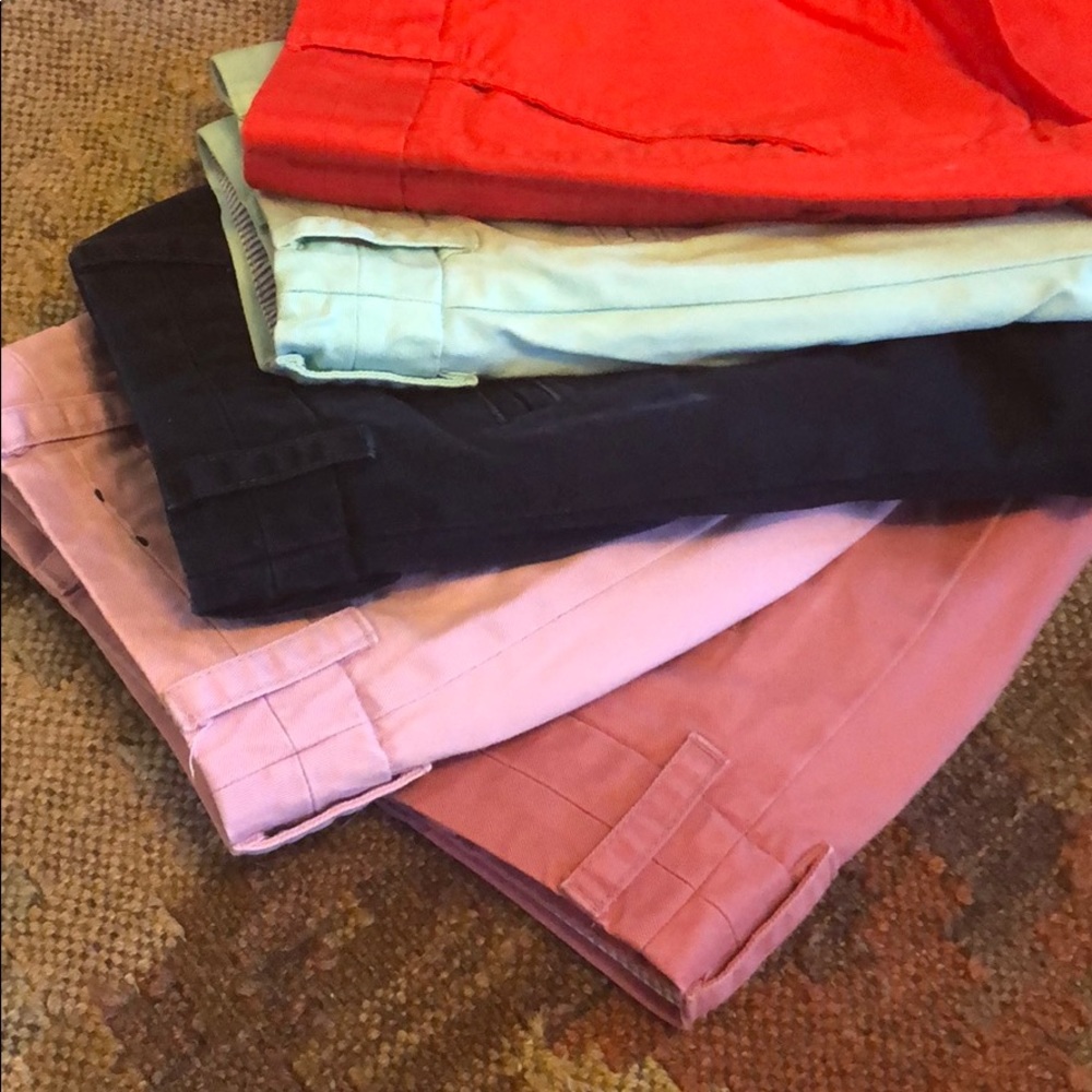 bundle of 5 pairs of chino shorts
